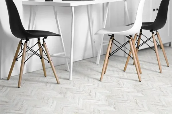 Пробковое покрытие CorkStyle Chevron White в Красноярске