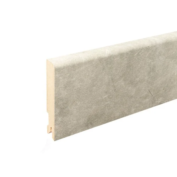 Плинтус MDF Bonkeel 24066 Бетон Лофт Светлый (80х16х2400 мм) в Красноярске