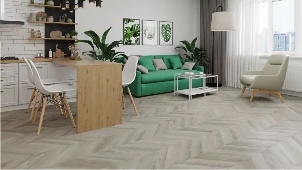 Кварц-виниловая плитка Alpine Floor Chevron Дуб Фантазия ECO 20-1 (2,5 мм. 43 класс) в Красноярске