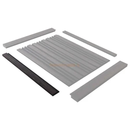 Финишный молдинг LF124A BR395K правый декорированный (42х12х2700мм) в Красноярске