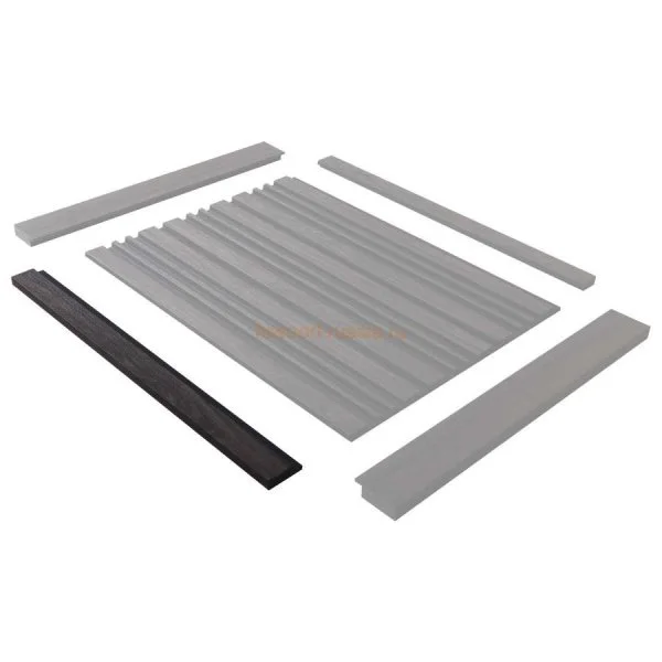 Финишный молдинг LF124A BR395K правый декорированный (42х12х2700мм) в Красноярске