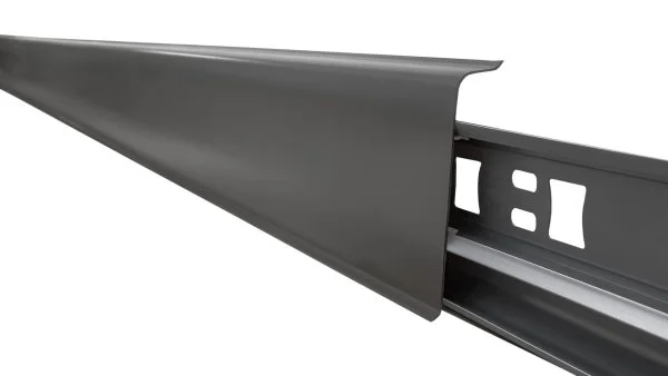 Плинтус пластиковый Arbiton INDO70 220 Чёрный матовый 2.5 м в Красноярске