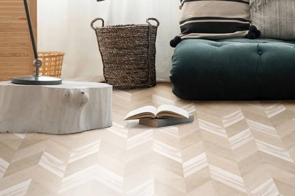 Пробковое покрытие CorkStyle Chevron Creme в Красноярске
