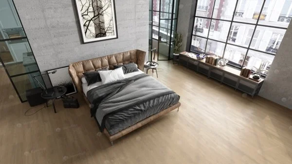 Кварц-виниловая плитка Alpine Floor Easy Line Дуб Кремовый ЕСО 3-23 3 мм. 43 класс в Красноярске