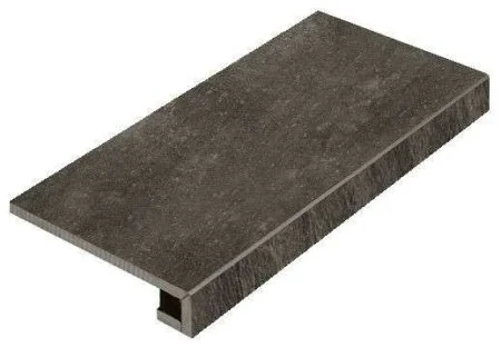 Керамогранит Italon Клаймб Графит ступень угловая правая 33х60 в Красноярске