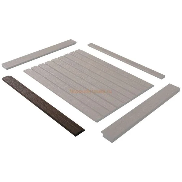 Финишный молдинг LF124A BR396 правый декорированный (42х12х2700мм) в Красноярске