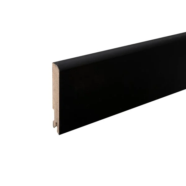 Плинтус MDF Bonkeel 24032 Чёрный Софт (100х16х2400 мм) в Красноярске