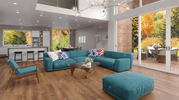 Кварц-виниловая плитка Alpine Floor Premium XL Дуб Насыщенный ЕСО 7-7, 8 мм. 43 класс в Красноярске