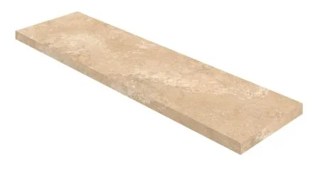 Керамогранит Coliseum Аурелия Беж Ступень угловая правая (Натуральный, 33х120) в Красноярске