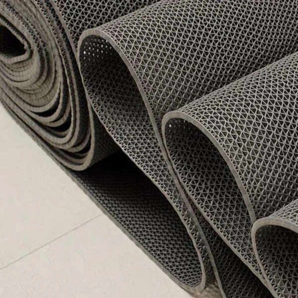 Грязезащитное рулонное покрытие ЗигЗаг Серый 5 мм (1,2 м) Китай в Красноярске