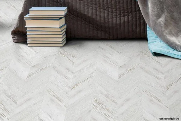 Пробковое покрытие CorkStyle Chevron White в Красноярске