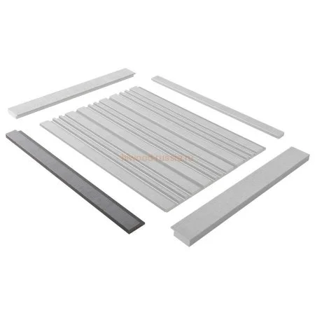 Финишный молдинг LF124A S339S правый декорированный (42х12х2700мм) в Красноярске