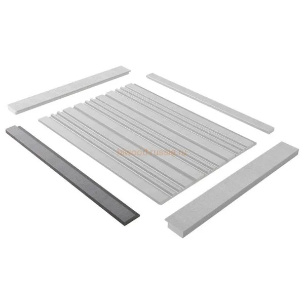 Финишный молдинг LF124A S339S правый декорированный (42х12х2700мм) в Красноярске