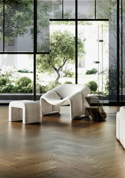 Паркетная доска Quartz Parquet Английская Ёлка Дуб Рустикальный 33-410 в Красноярске