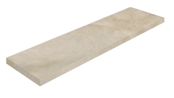 Керамогранит Coliseum Монца Крим Ступень угловая левая (Натуральный, 33х120) в #REGION_NAME_DECLINE_PP#