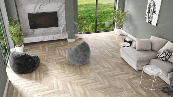 Кварц-виниловая плитка Alpine Floor Parquet Дуб Натуральный Отбеленный ЕСО 16-5 2.5 мм. 43 класс в #REGION_NAME_DECLINE_PP#